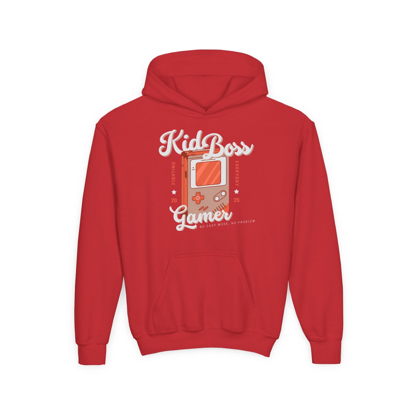 Retro Kid Boss Gamer Hoodie