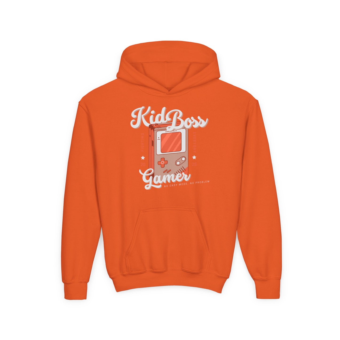 Retro Kid Boss Gamer Hoodie