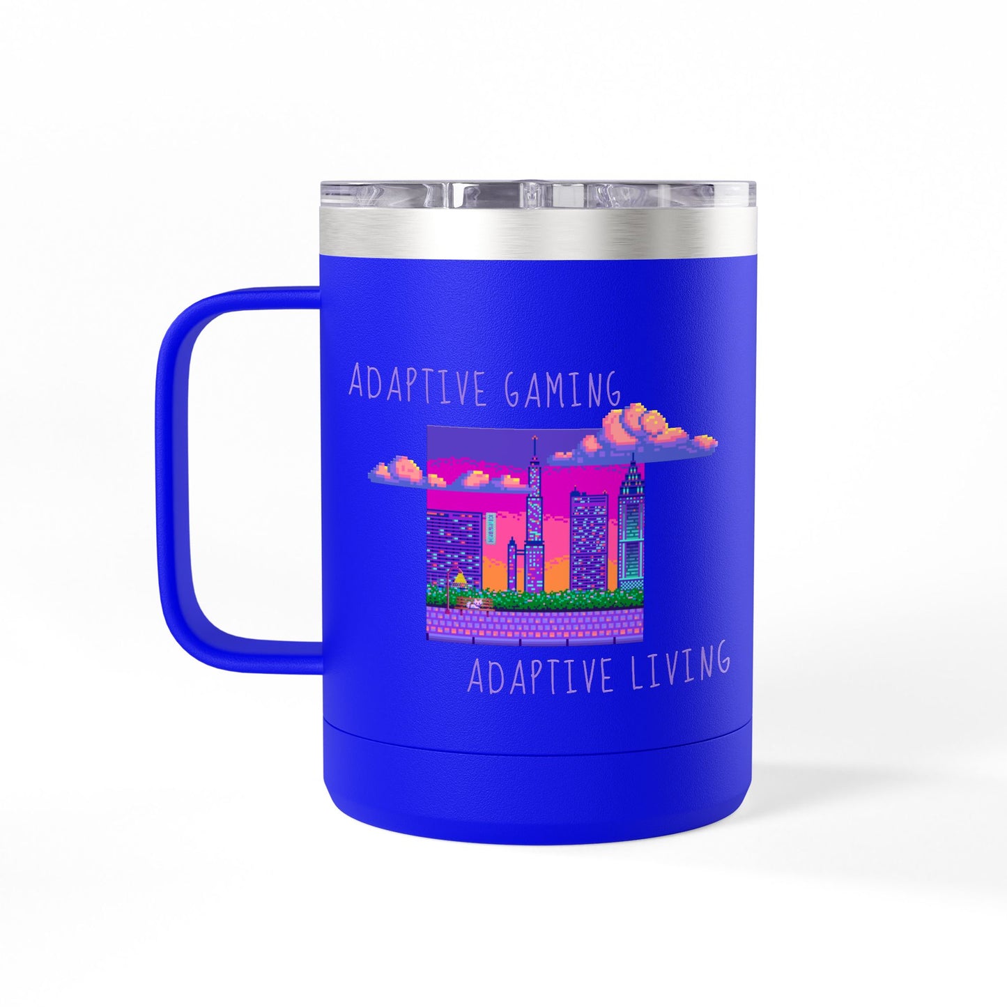 Adaptive Gaming - Skyscraper Edition - 15oz Insulated Tumbler