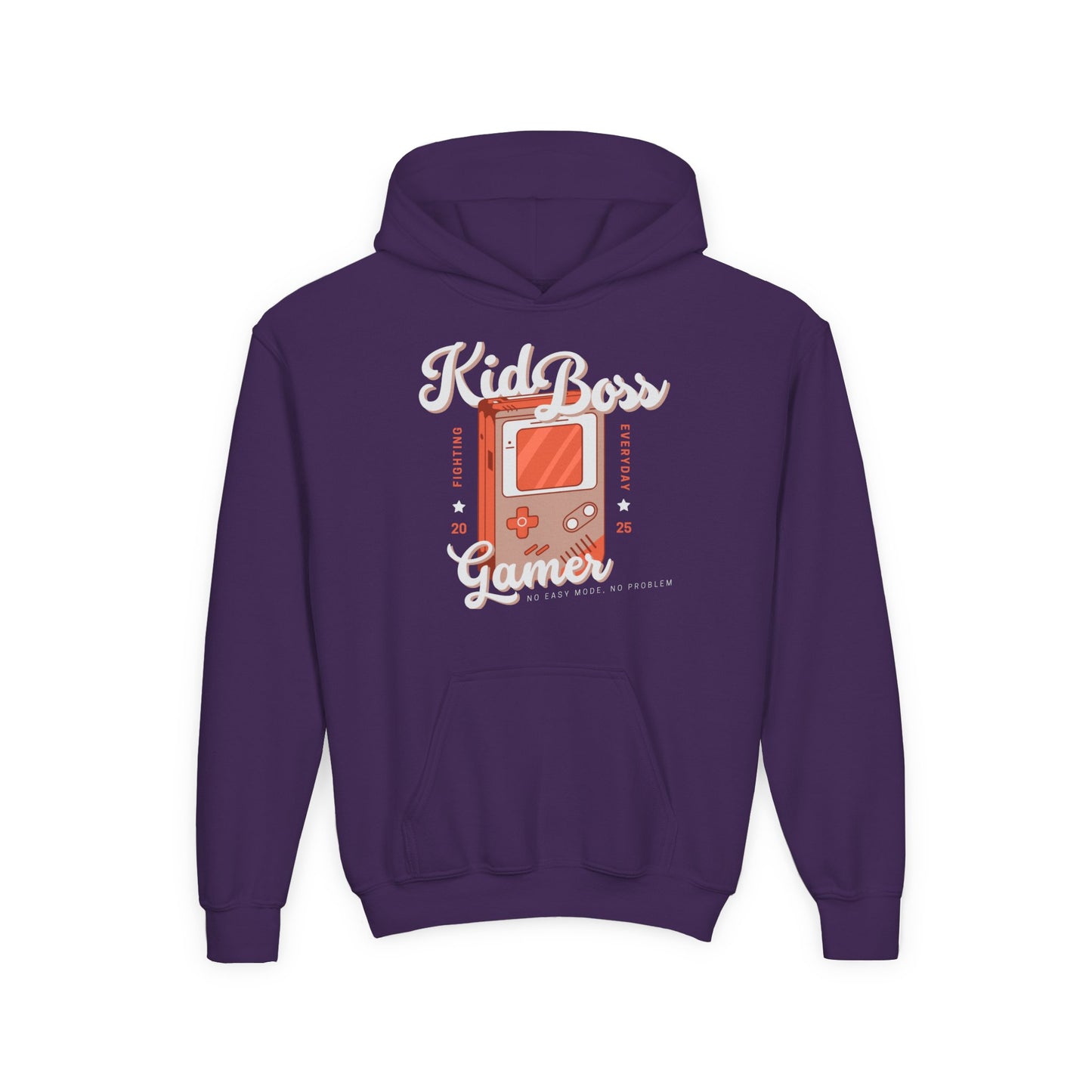 Retro Kid Boss Gamer Hoodie