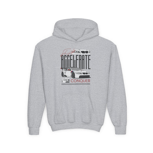 Shift Accelerate Conquer Kids Hoodie