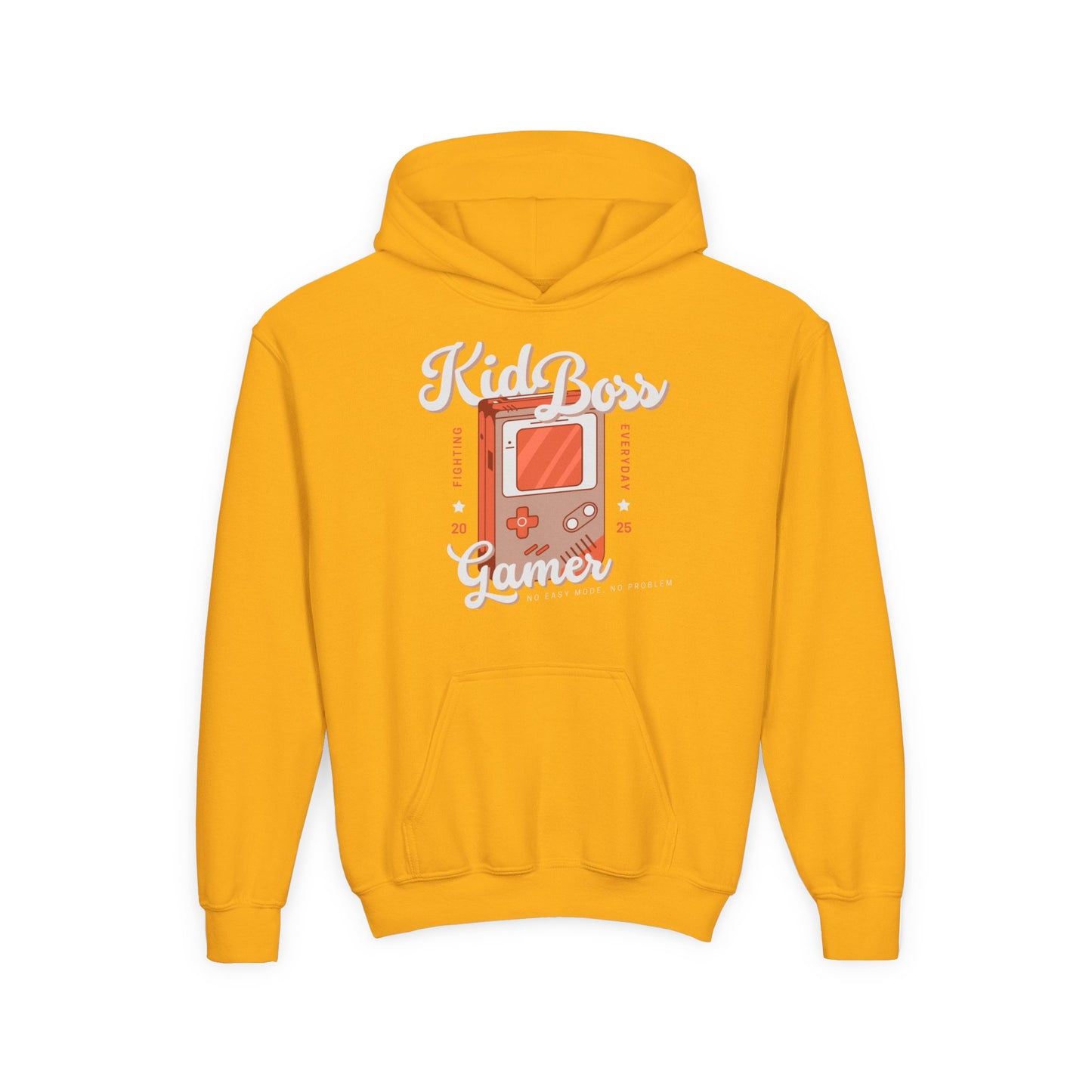 Retro Kid Boss Gamer Hoodie