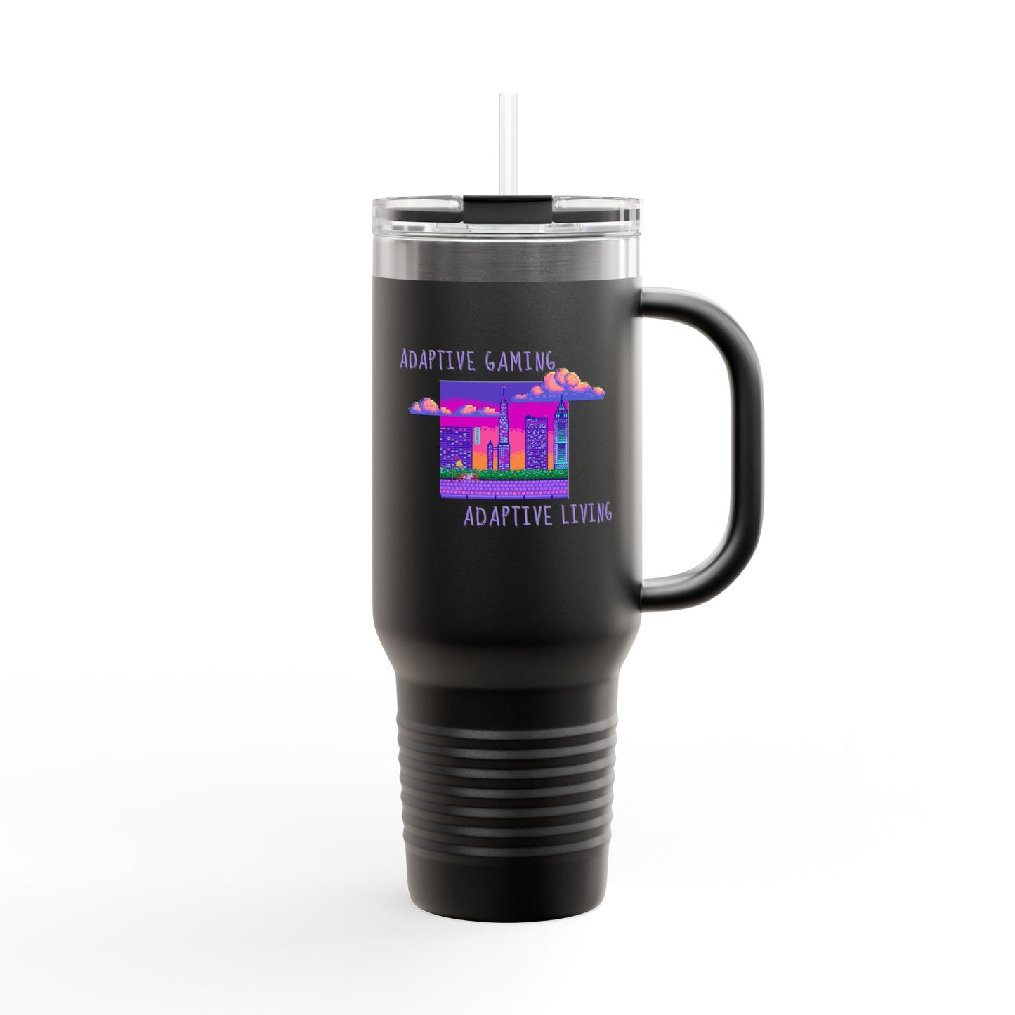 Adaptive Gaming - Skyscraper Edition - 40oz Insulated Tumbler