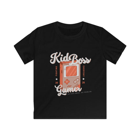 Retro Kid Boss Gamer