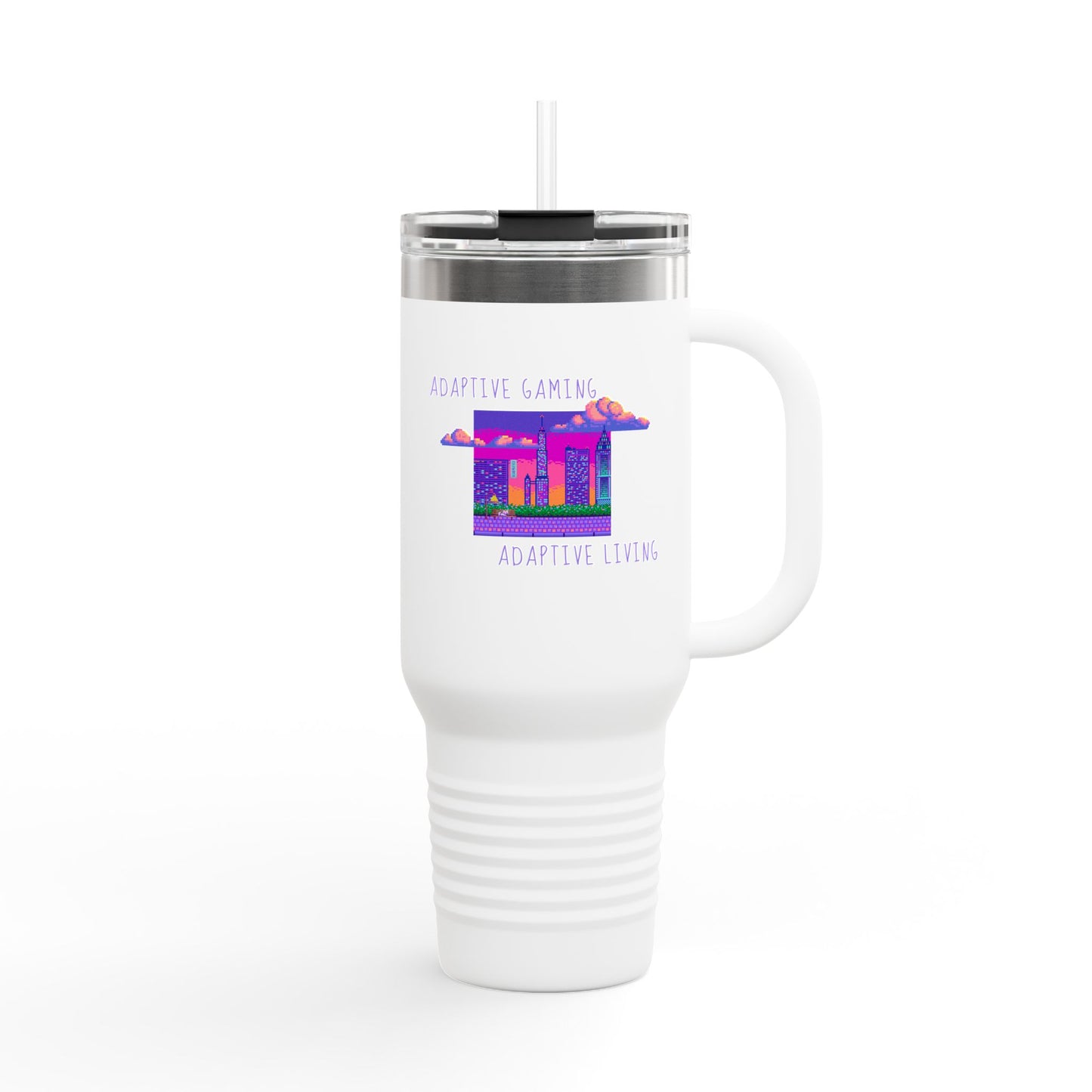 Adaptive Gaming - Skyscraper Edition - 40oz Insulated Tumbler