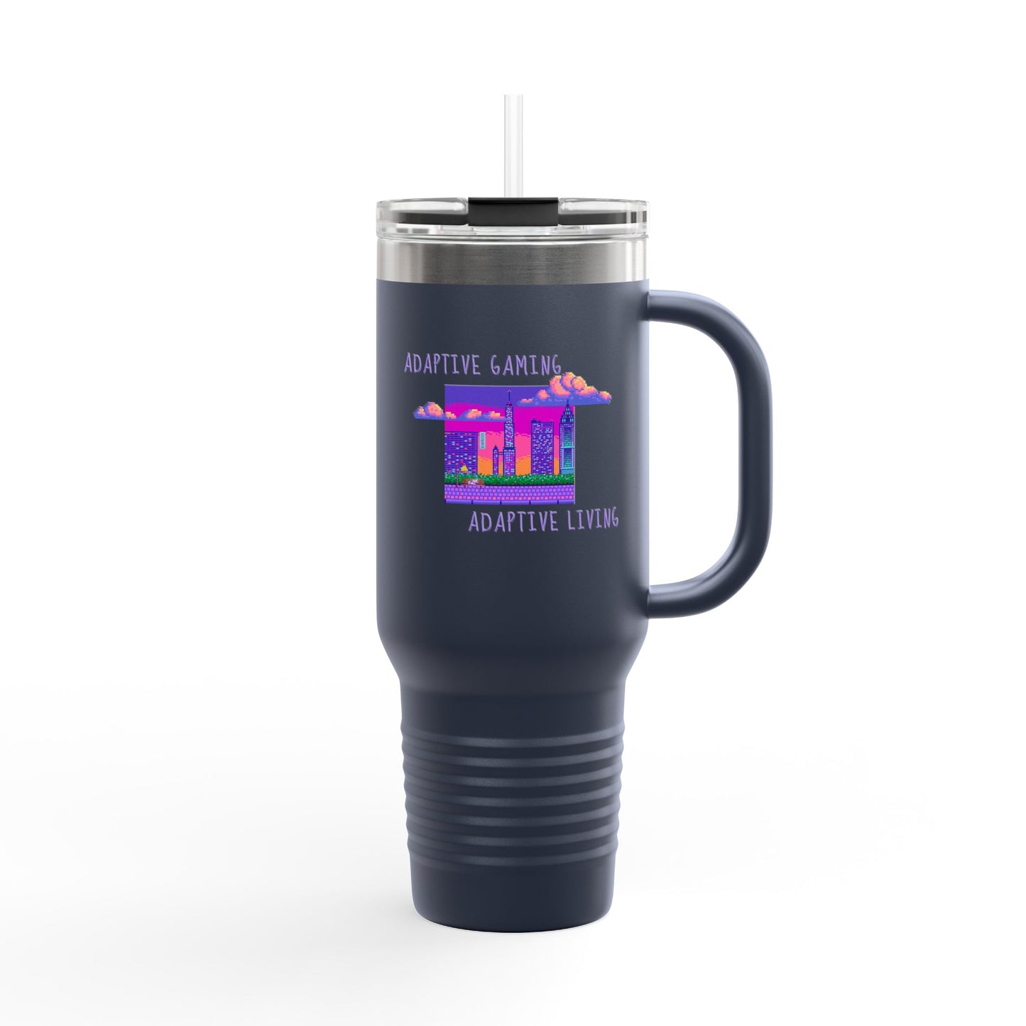 Adaptive Gaming - Skyscraper Edition - 40oz Insulated Tumbler