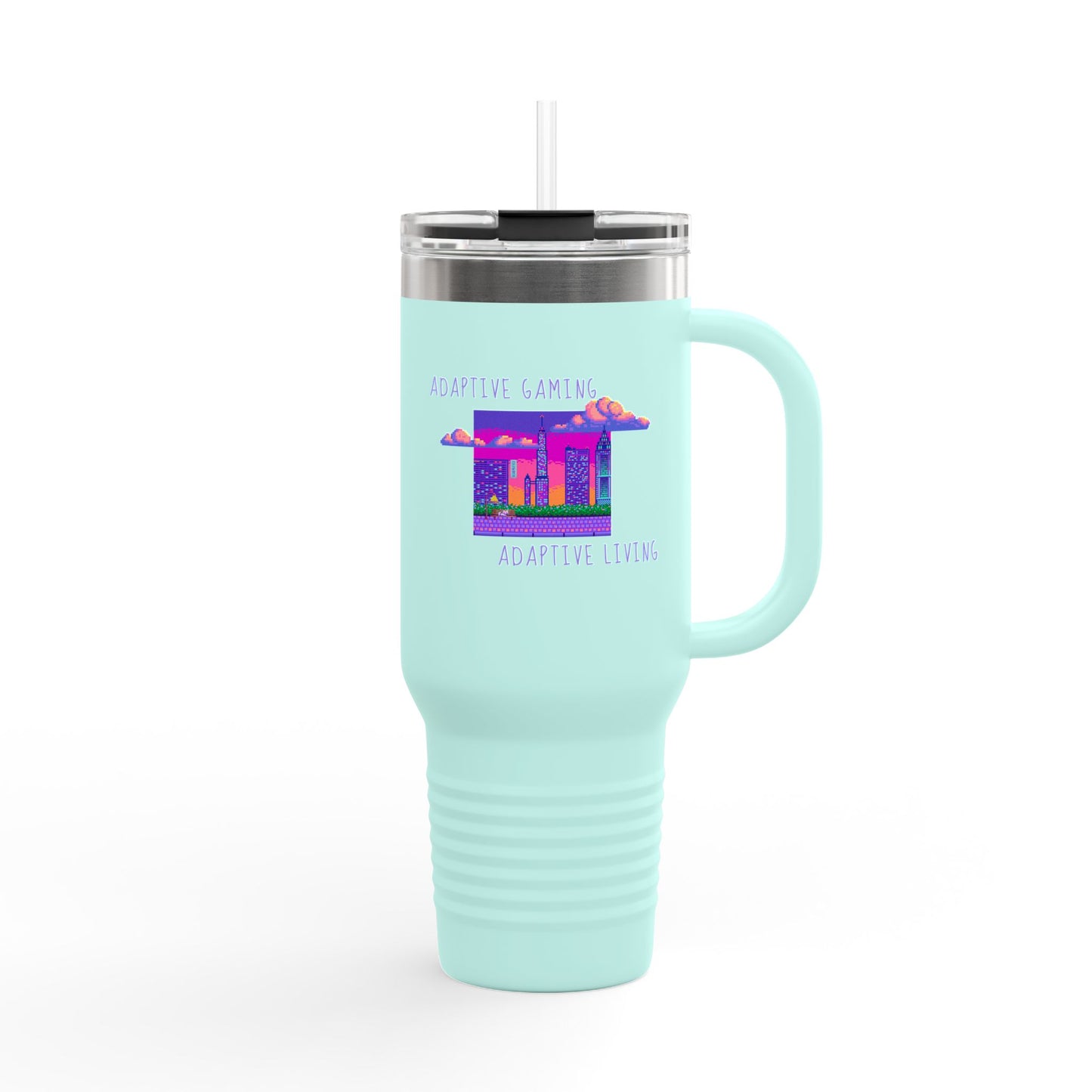 Adaptive Gaming - Skyscraper Edition - 40oz Insulated Tumbler