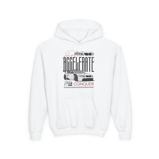 Shift Accelerate Conquer Kids Hoodie