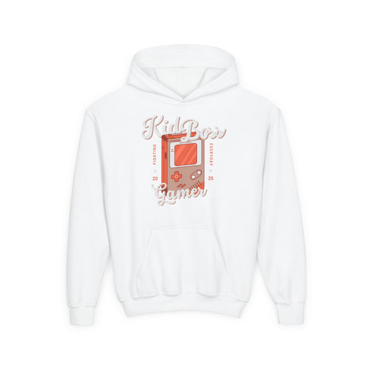Retro Kid Boss Gamer Hoodie