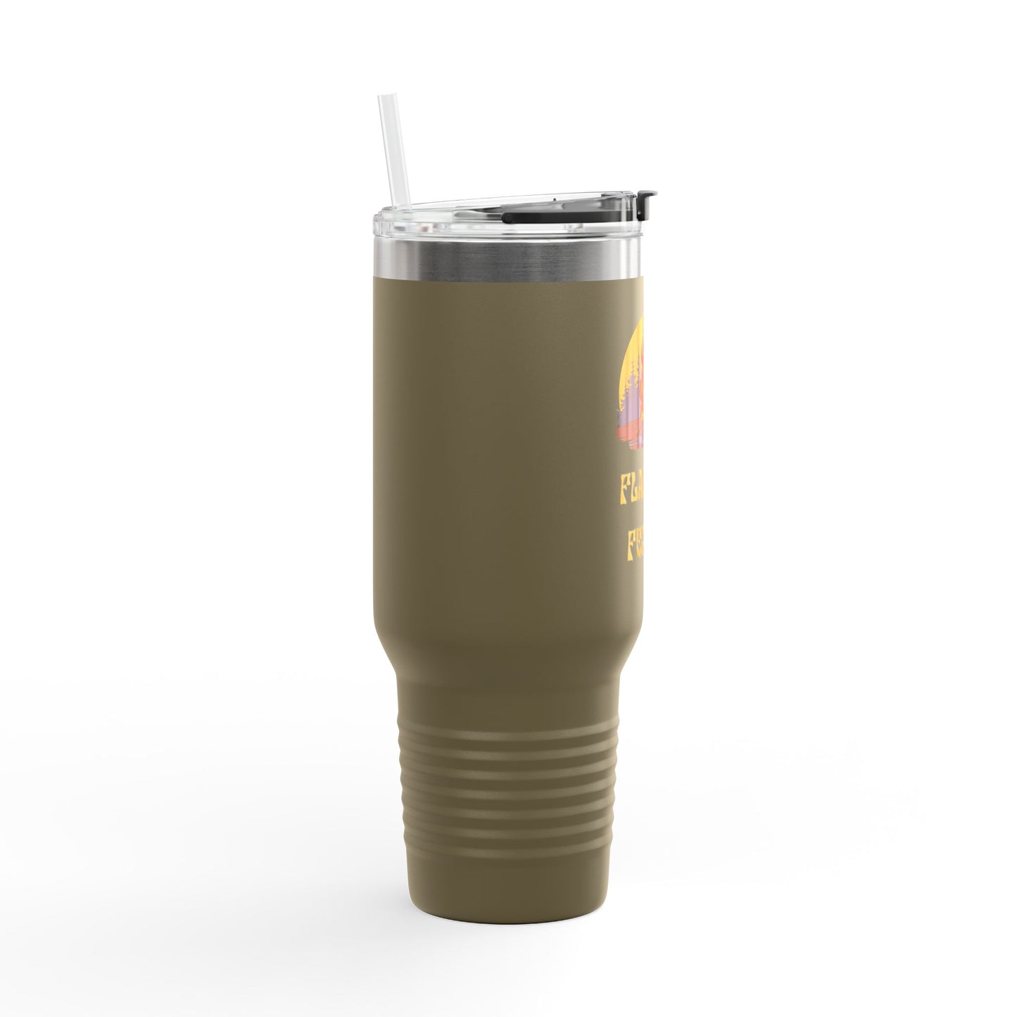 Flare Ups Fear Me 40 oz Insulated Tumbler