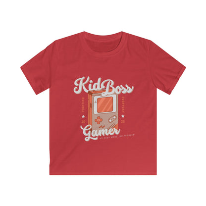 Retro Kid Boss Gamer