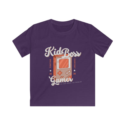 Retro Kid Boss Gamer