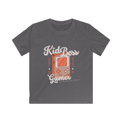 Retro Kid Boss Gamer