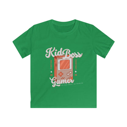 Retro Kid Boss Gamer